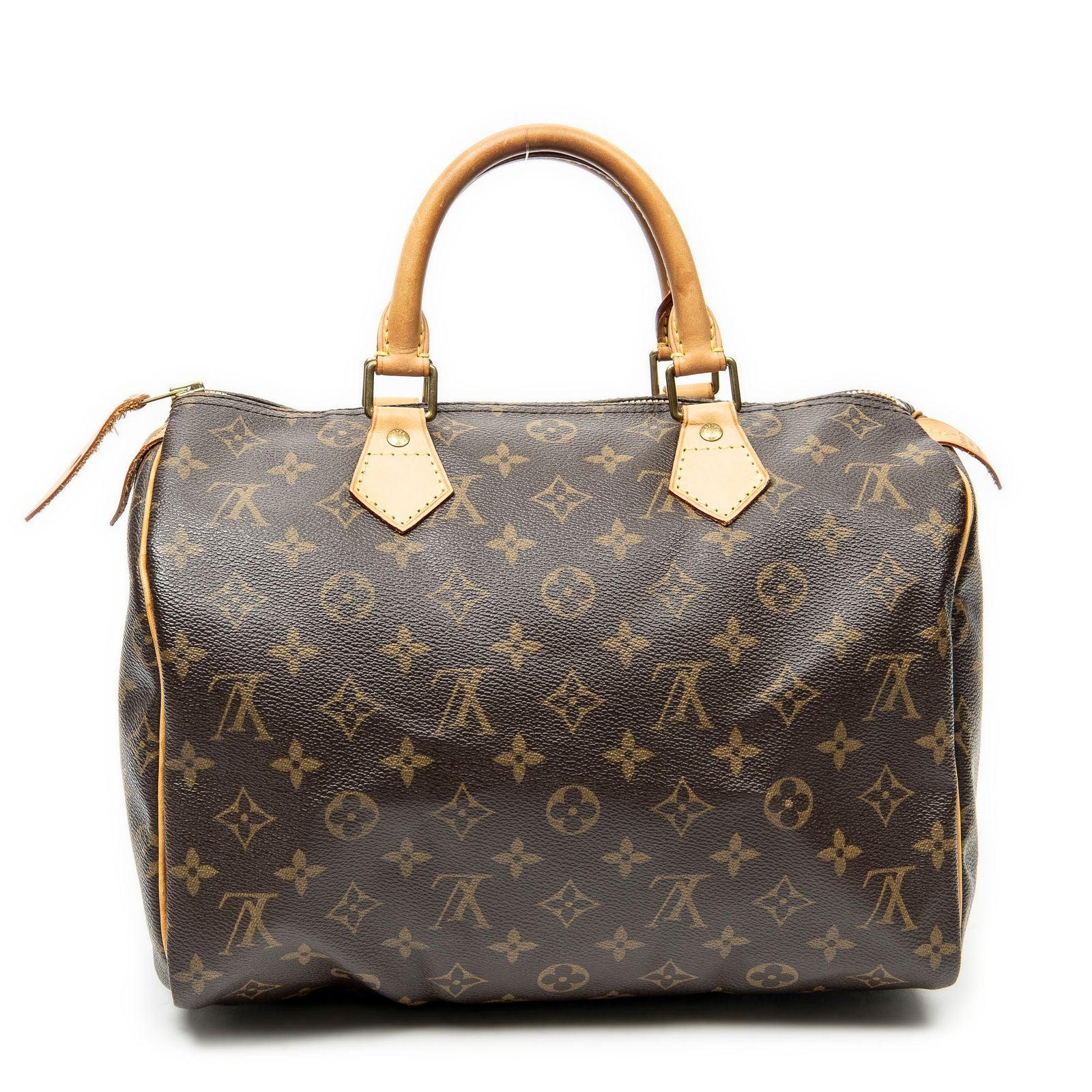 Louis Vuitton Speedy Brown Monogram Canvas Handbag — view 5
