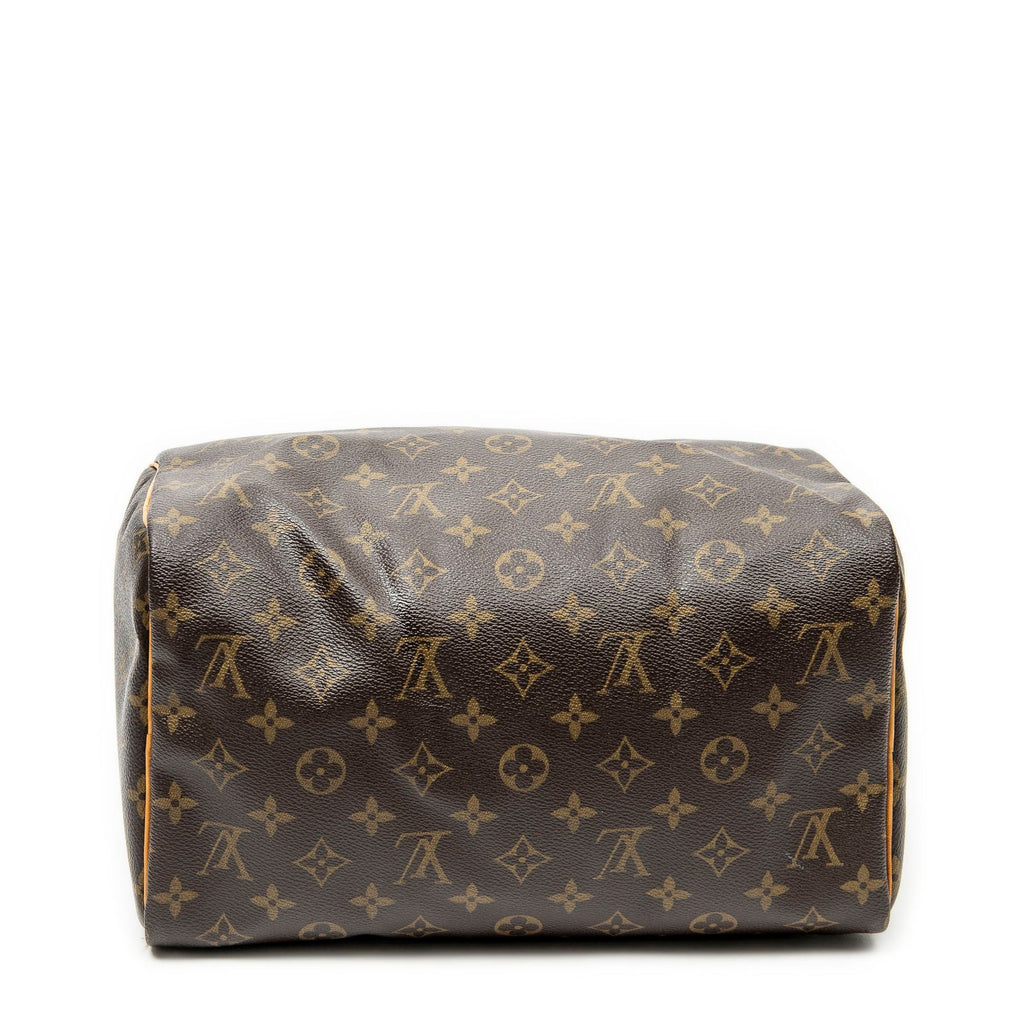 Louis Vuitton Speedy Brown Monogram Canvas Handbag — view 6