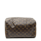 Louis Vuitton Speedy Brown Monogram Canvas Handbag — view 6