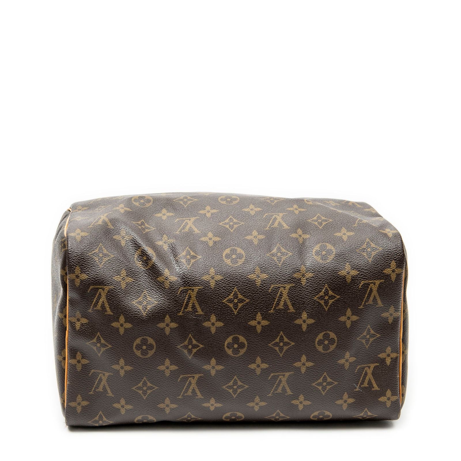 Louis Vuitton Speedy Brown Monogram Canvas Handbag — view 6