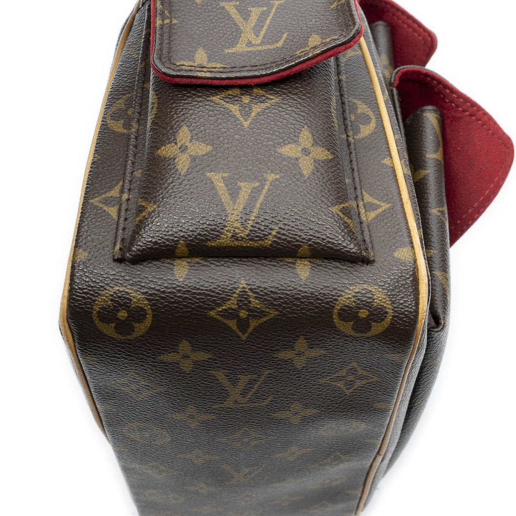 Louis Vuitton Eccentricite Brown Monogram Canvas Handbag — view 8