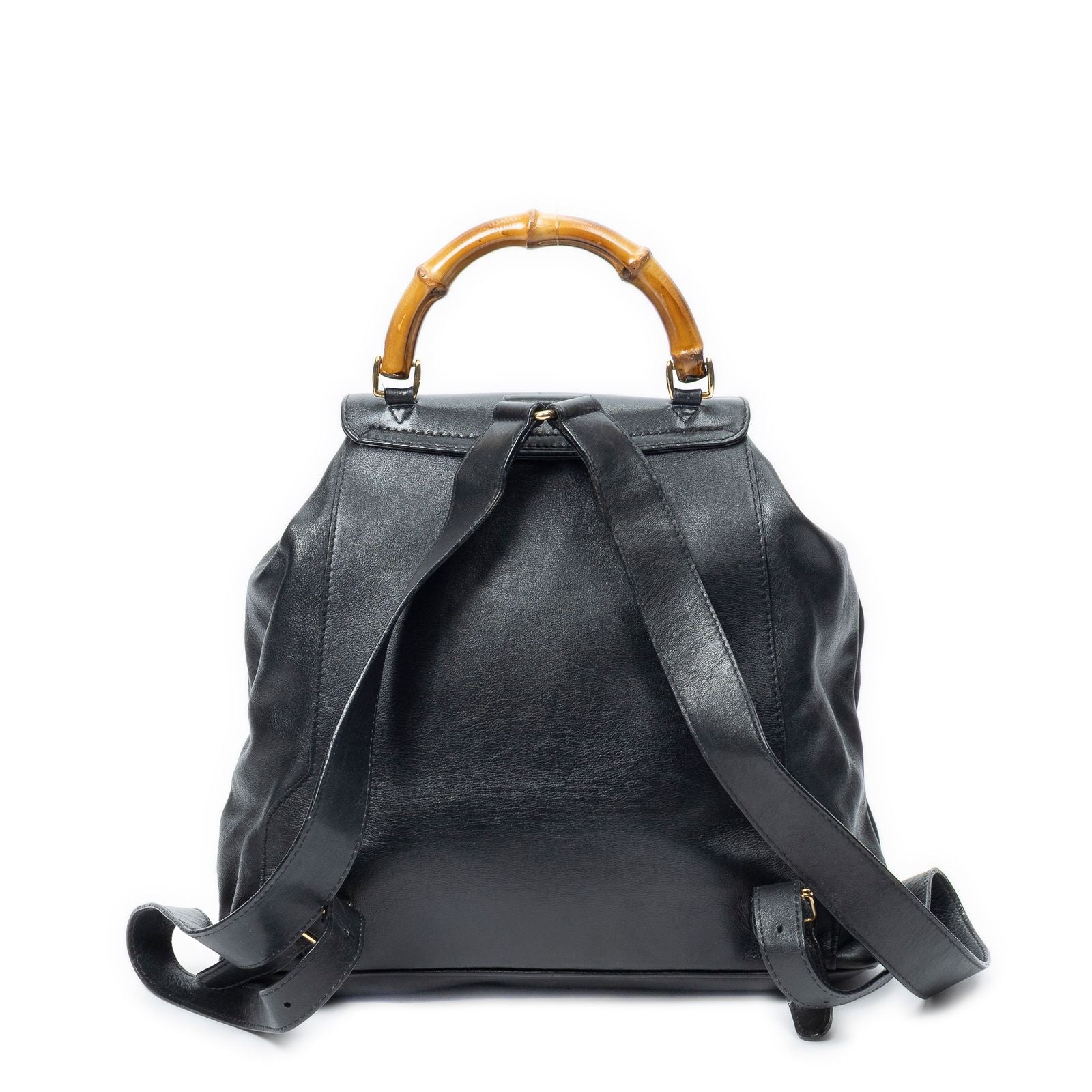Gucci Rajibanbu Backpack Black Smooth Calfskin — view 5