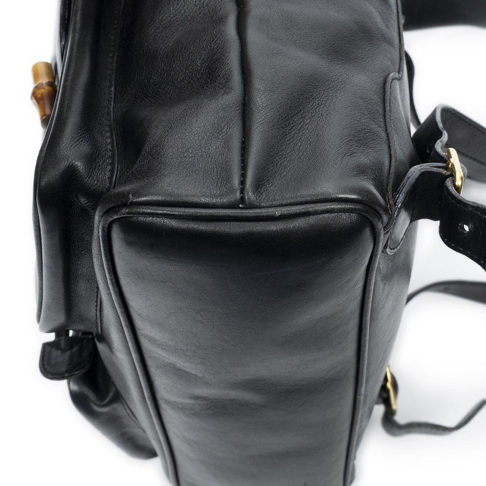Gucci Rajibanbu Backpack Black Smooth Calfskin — view 7