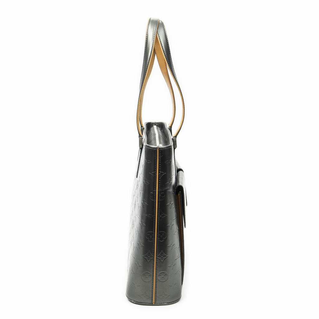 Louis Vuitton Wilwood Black Monogram Matte Shoulder — view 4