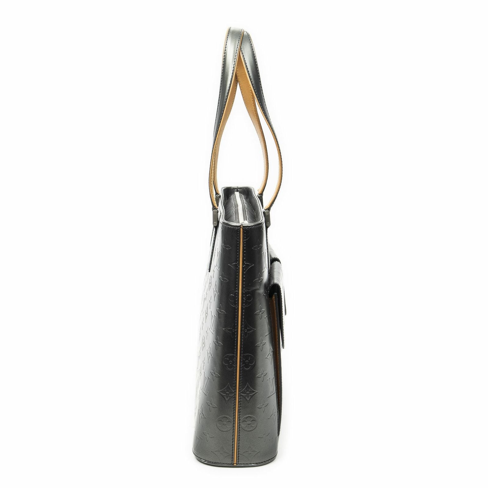 Louis Vuitton Wilwood Black Monogram Matte Shoulder — view 4