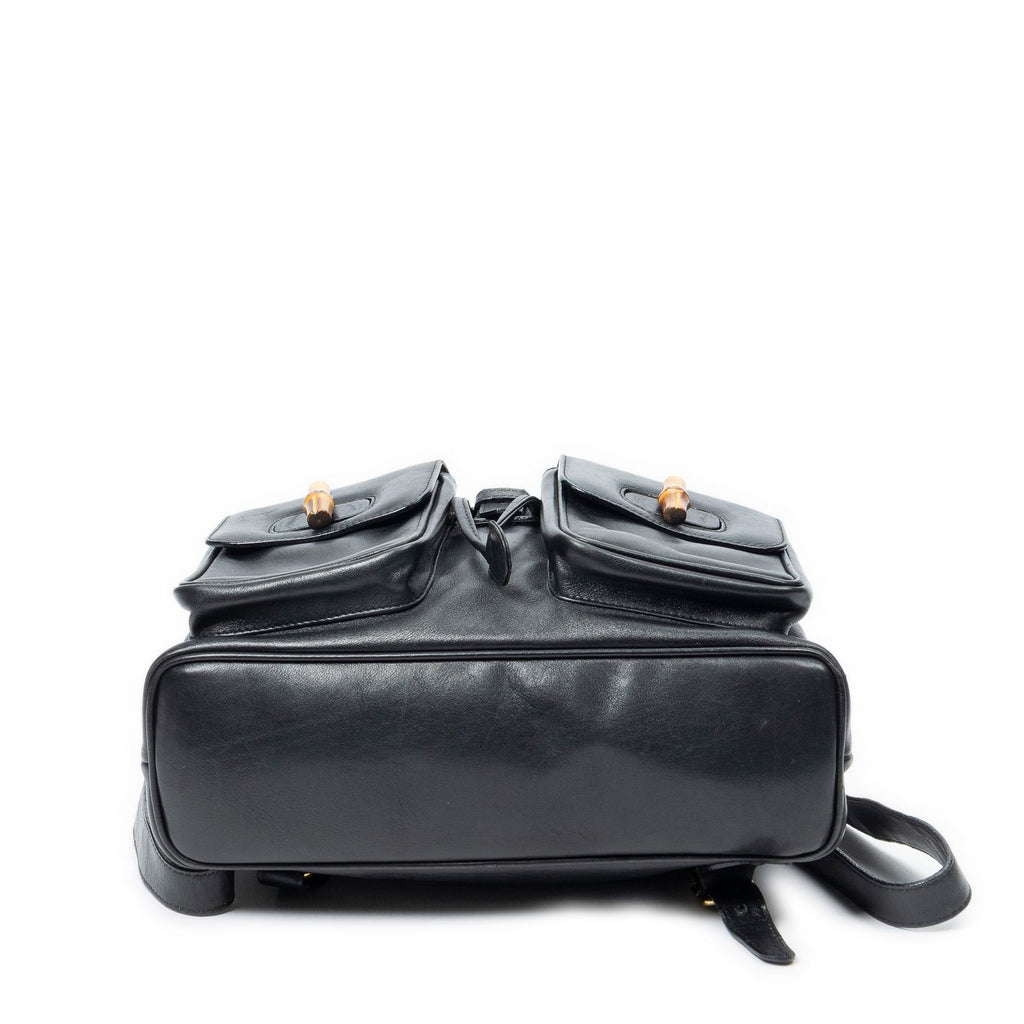 Gucci Rajibanbu Backpack Black Smooth Calfskin — view 6