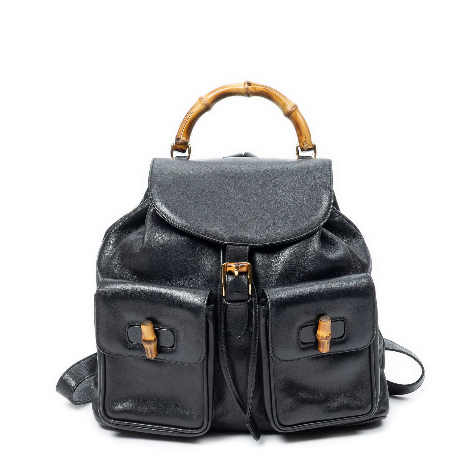 Gucci Rajibanbu Backpack Black Smooth Calfskin
