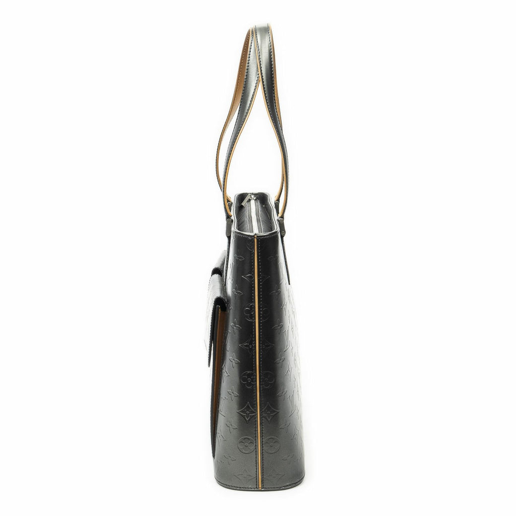 Louis Vuitton Wilwood Black Monogram Matte Shoulder — view 3