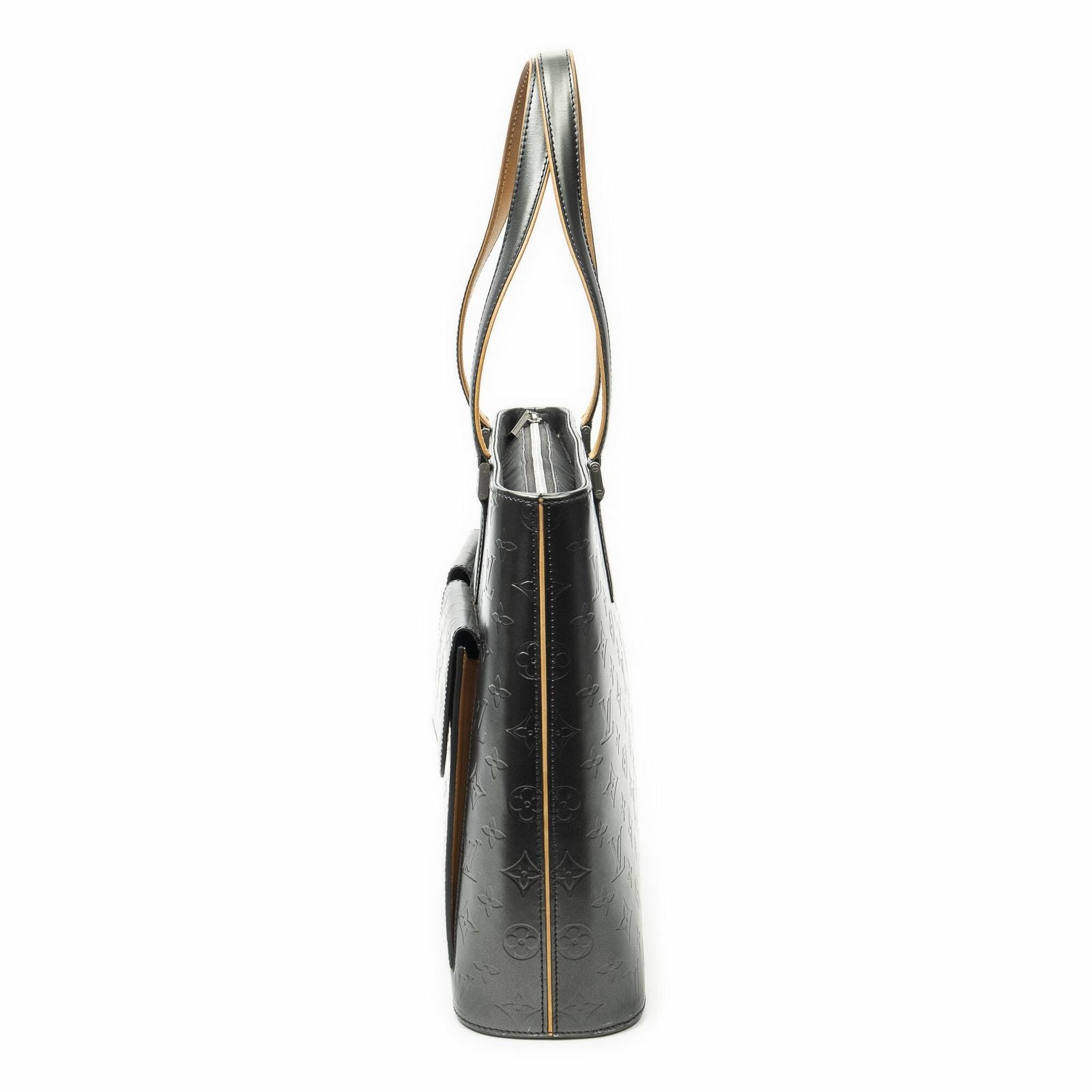 Louis Vuitton Wilwood Black Monogram Matte Shoulder — view 3