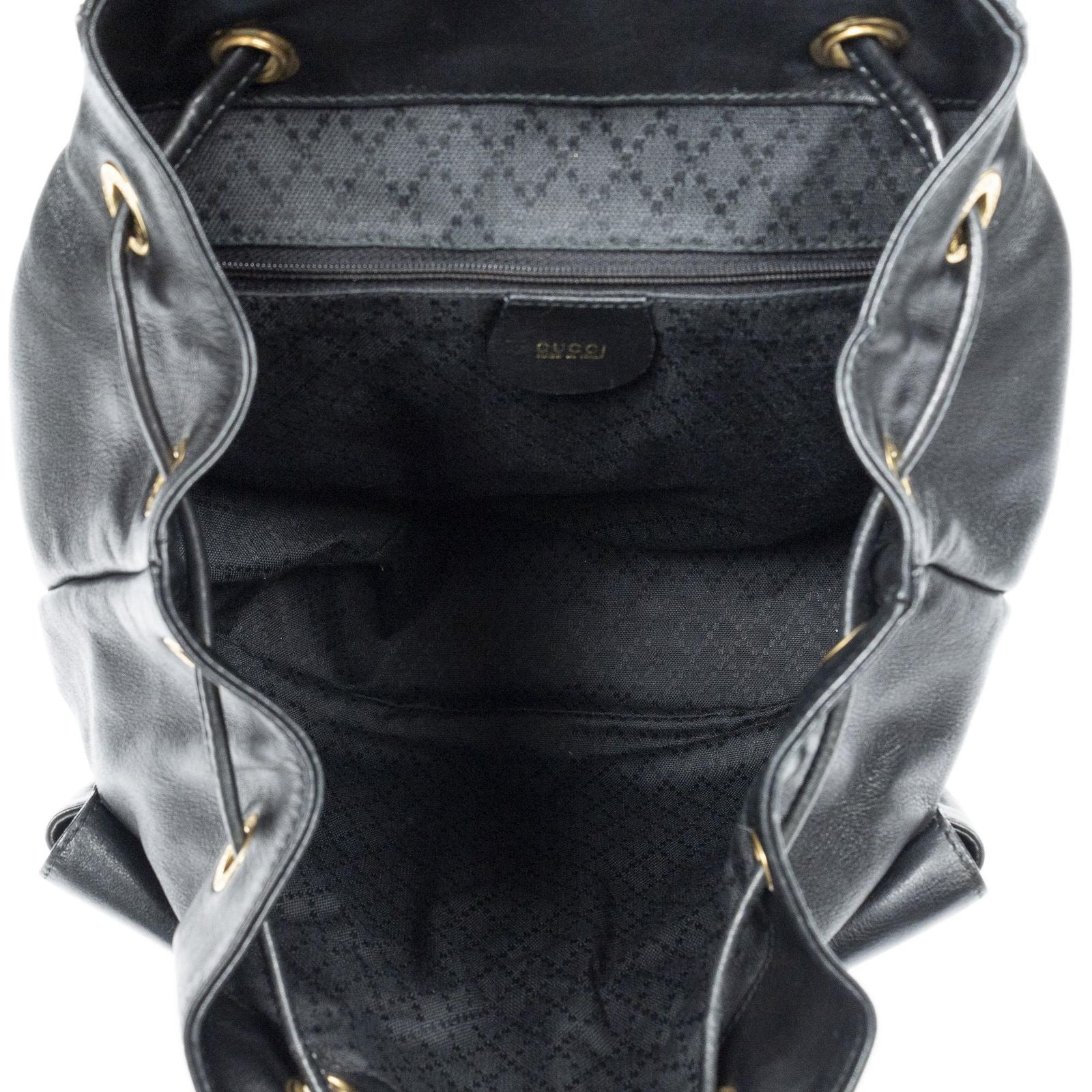 Gucci Rajibanbu Backpack Black Smooth Calfskin — view 9