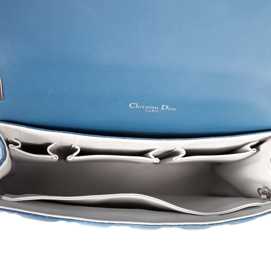 Dior Miss Dior Blue Canada Lambskin Leather Shoulder — view 9