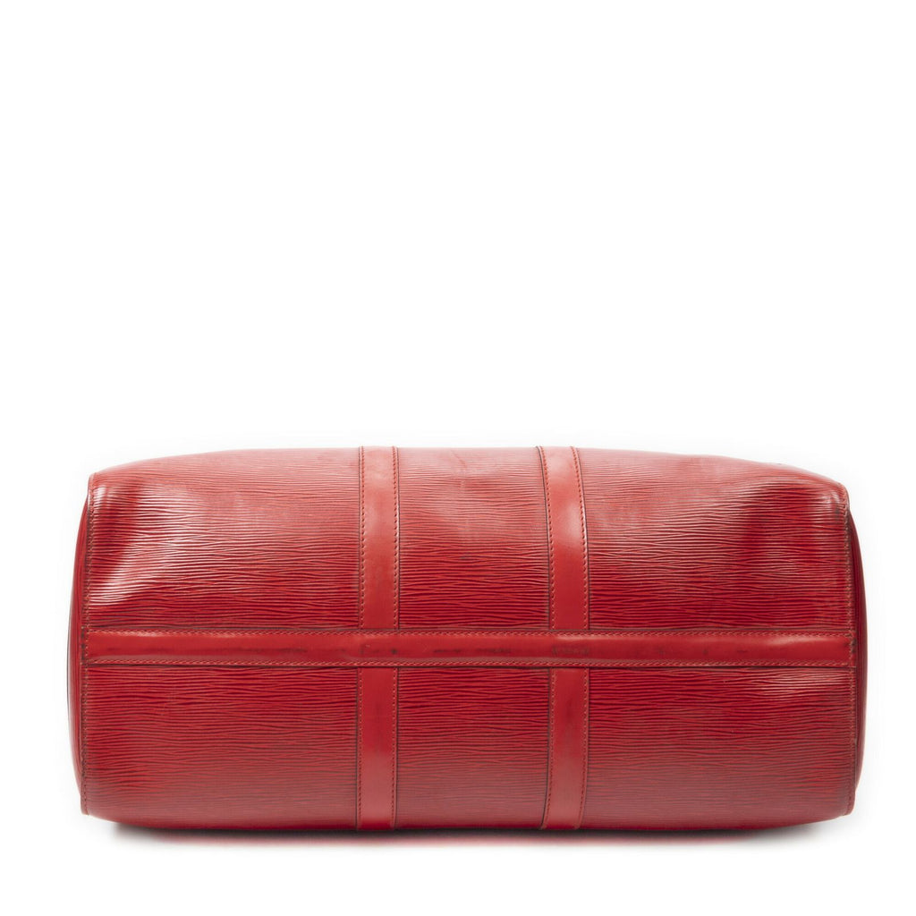 Louis Vuitton Keepall Red — view 6