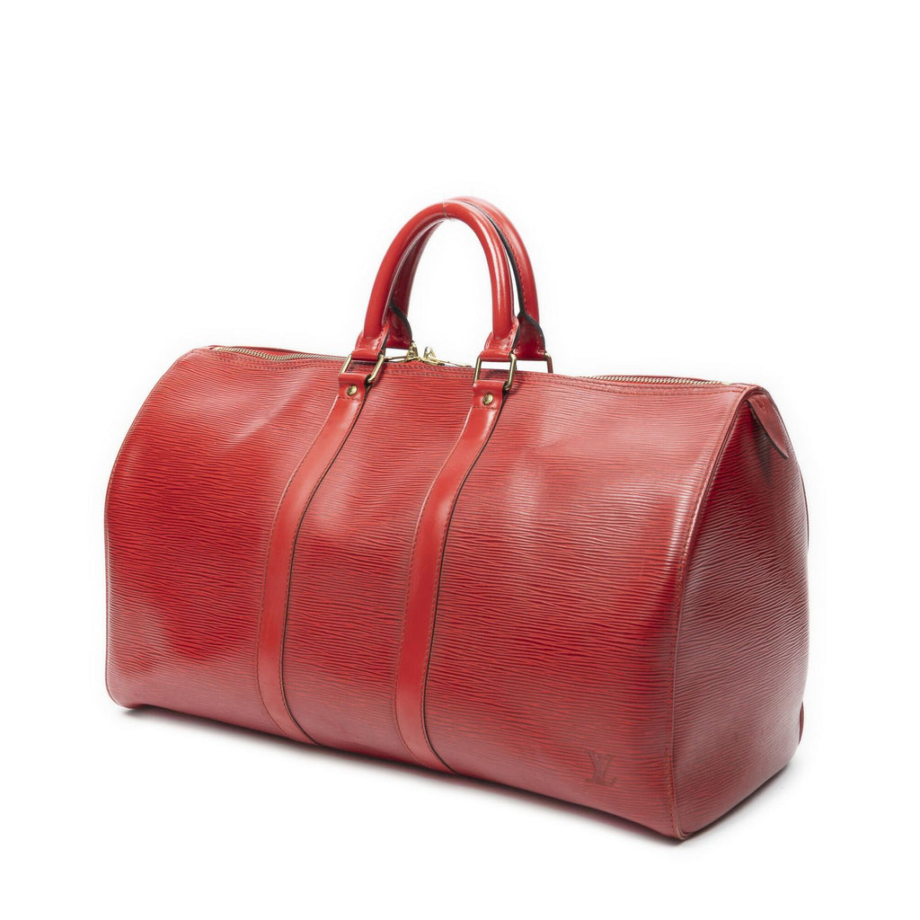Louis Vuitton Keepall Red — view 2
