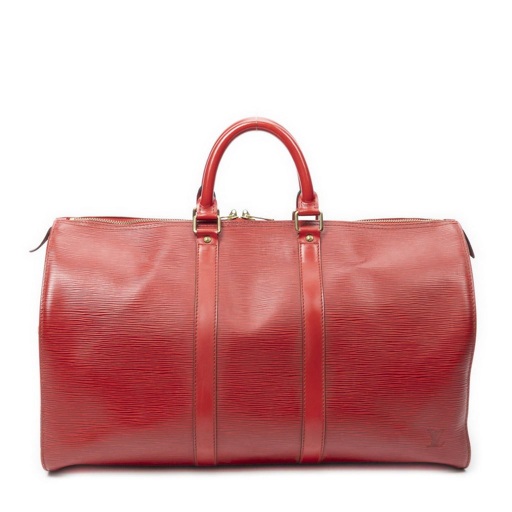 Louis Vuitton Keepall Red