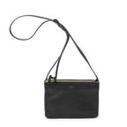 Celine Small Trio Crossbody Black Calfskin Leather