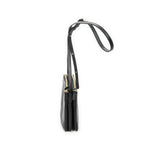 Celine Small Trio Crossbody Black Calfskin Leather — view 4