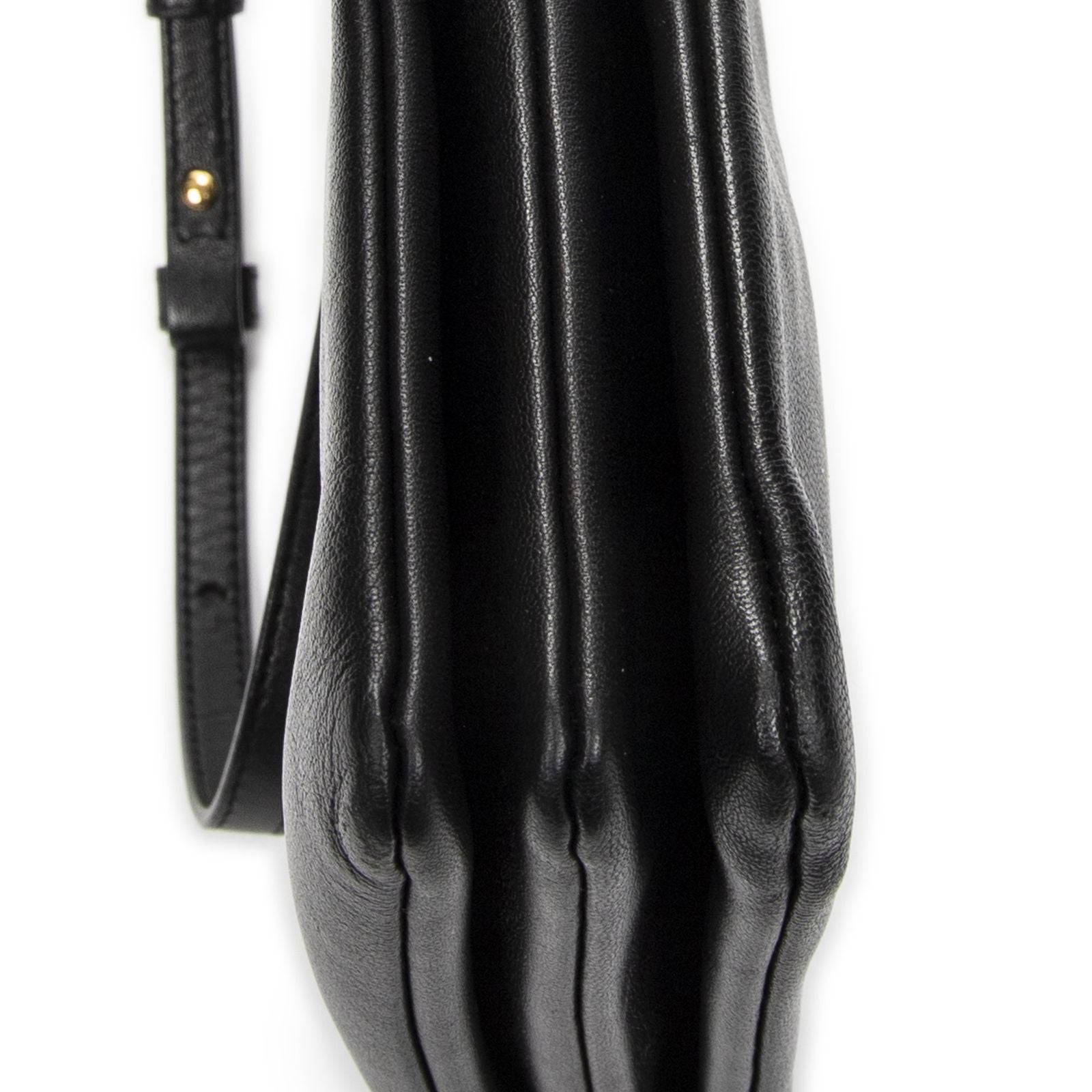 Celine Small Trio Crossbody Black Calfskin Leather — view 7