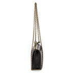 Bottega Venetawallet on Chain Crossbody Black Intrecciato Calfskin Leathera — view 3