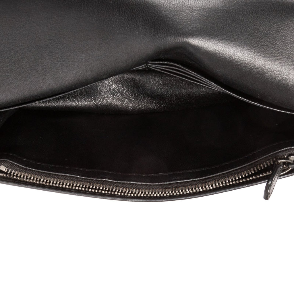 Bottega Venetawallet on Chain Crossbody Black Intrecciato Calfskin Leathera — view 9