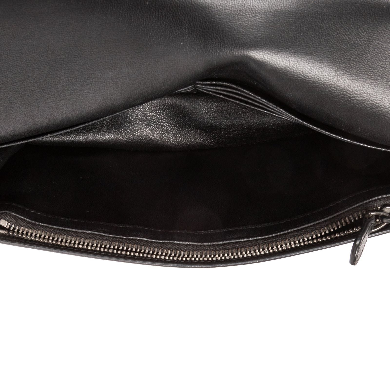 Bottega Venetawallet on Chain Crossbody Black Intrecciato Calfskin Leathera — view 9