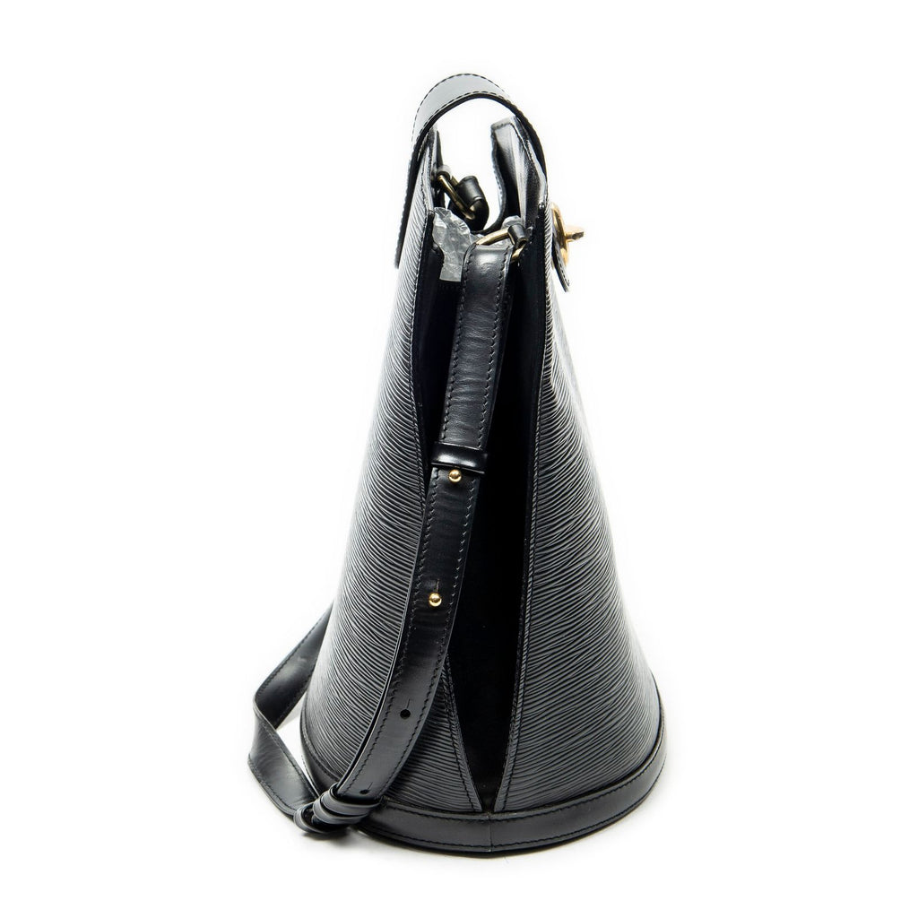 Louis Vuitton Cluny Black Epi Shoulder — view 4
