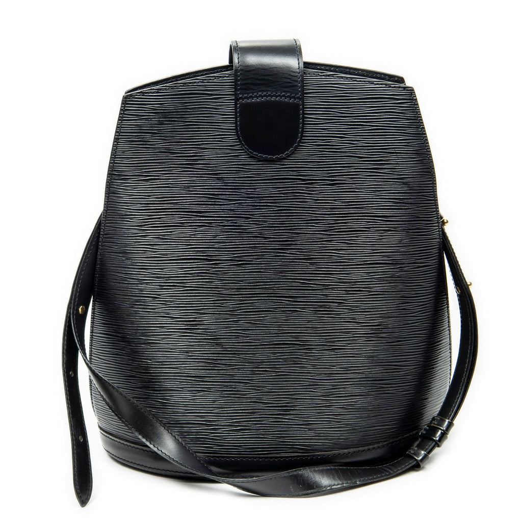 Louis Vuitton Cluny Black Epi Shoulder — view 5