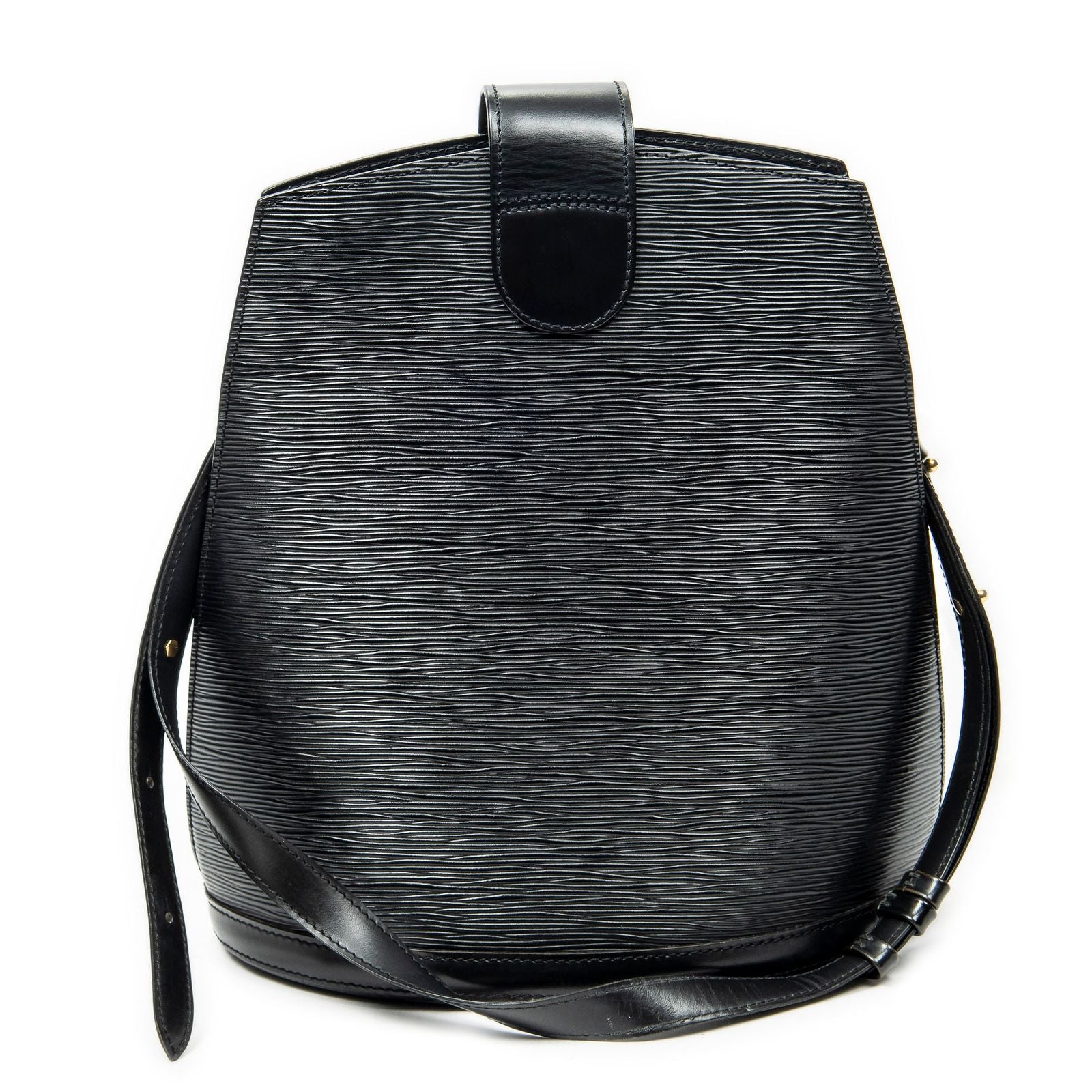 Louis Vuitton Cluny Black Epi Shoulder — view 5
