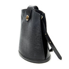 Louis Vuitton Cluny Black Epi Shoulder — view 2