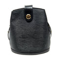 Louis Vuitton Cluny Black Epi Shoulder