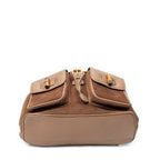 Gucci Large Bamboo Backpack Brown Suede Leather — view 6