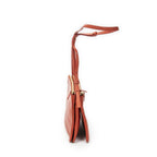 Celine Large Trio Crossbody Orange Calfskin Leather — view 4