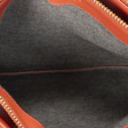 Celine Large Trio Crossbody Orange Calfskin Leather — view 9