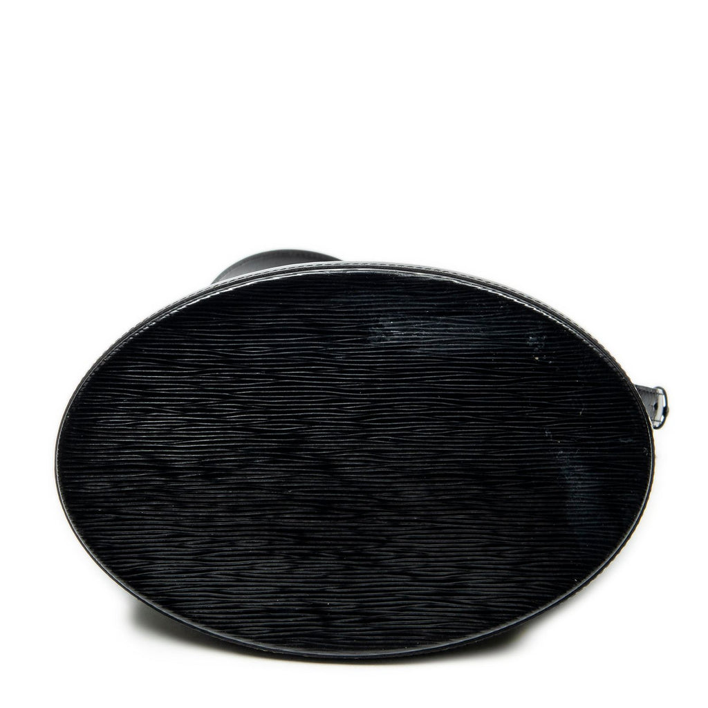 Louis Vuitton Cluny Black Epi Shoulder Bag