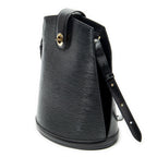 Louis Vuitton Cluny Black Epi Shoulder Bag