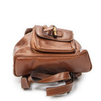Gucci Minibumbu Backpack Brown Smooth Calfskin — view 6