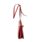 Celine Large Trio Crossbody Red Calfskin Leather — view 4
