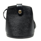 Louis Vuitton Cluny Black Epi Shoulder