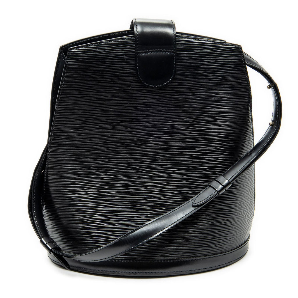 Louis Vuitton Cluny Black Epi Shoulder — view 5