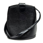 Louis Vuitton Cluny Black Epi Shoulder — view 5