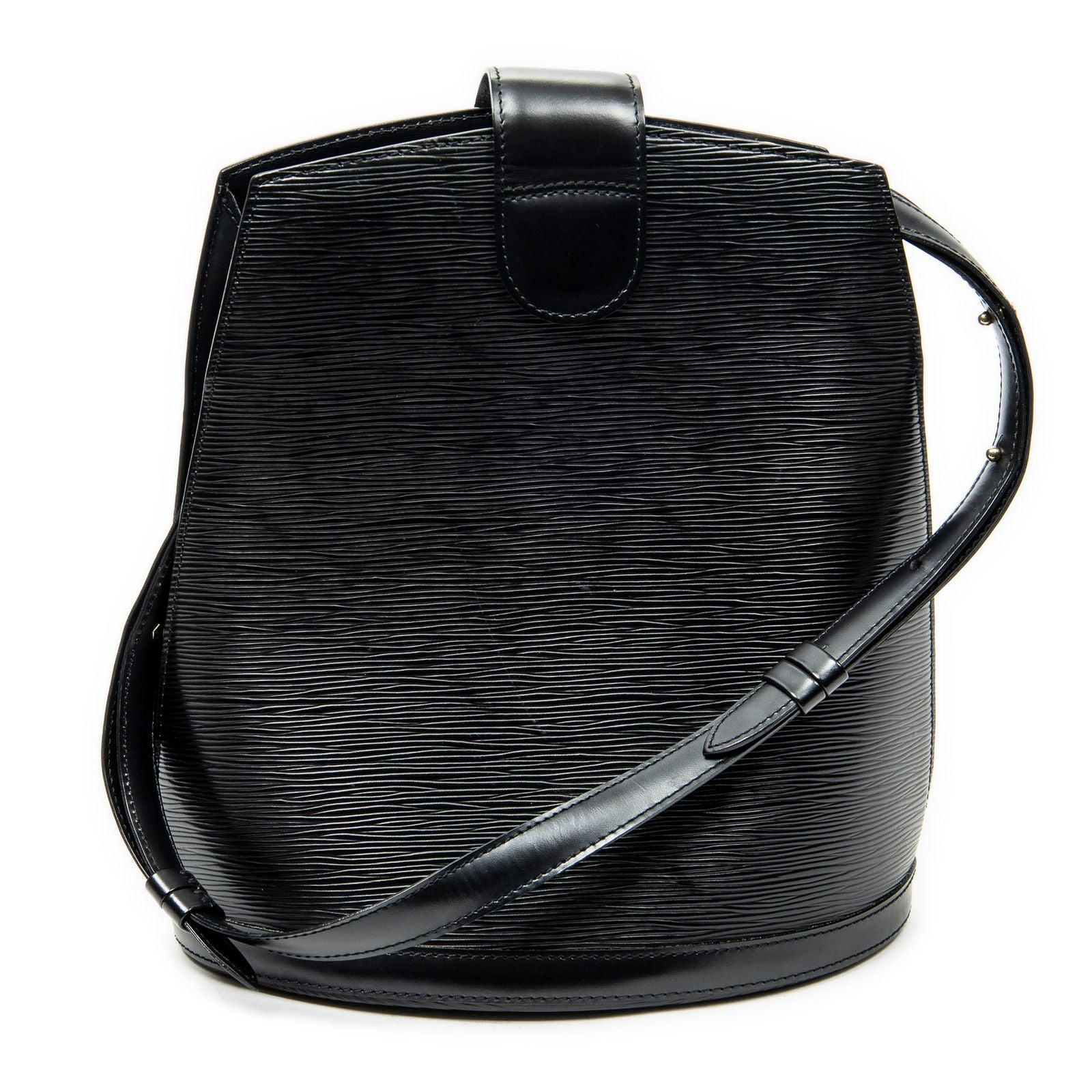 Louis Vuitton Cluny Black Epi Shoulder — view 5