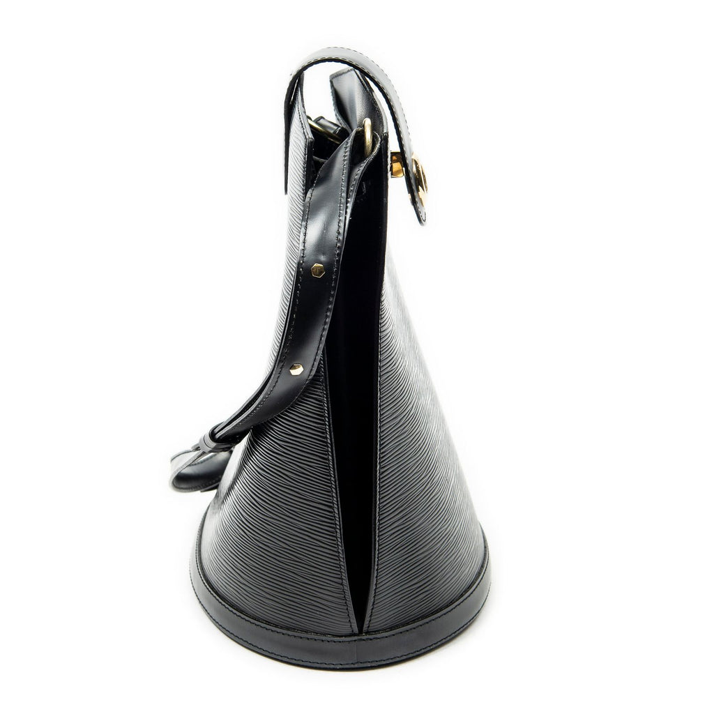 Louis Vuitton Cluny Black Epi Shoulder — view 4