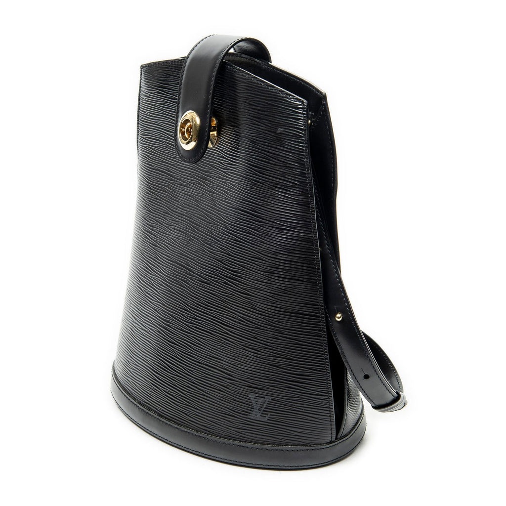 Louis Vuitton Cluny Black Epi Shoulder — view 2