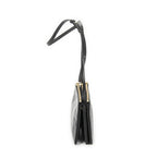 Celine Small Trio Crossbody Black Calfskin Leather — view 3