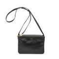Celine Small Trio Crossbody Black Calfskin Leather