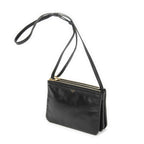 Celine Small Trio Crossbody Black Calfskin Leather — view 2
