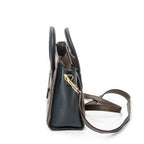 Celine Nano Luggage Brown Navy Calfskin Leather — view 3