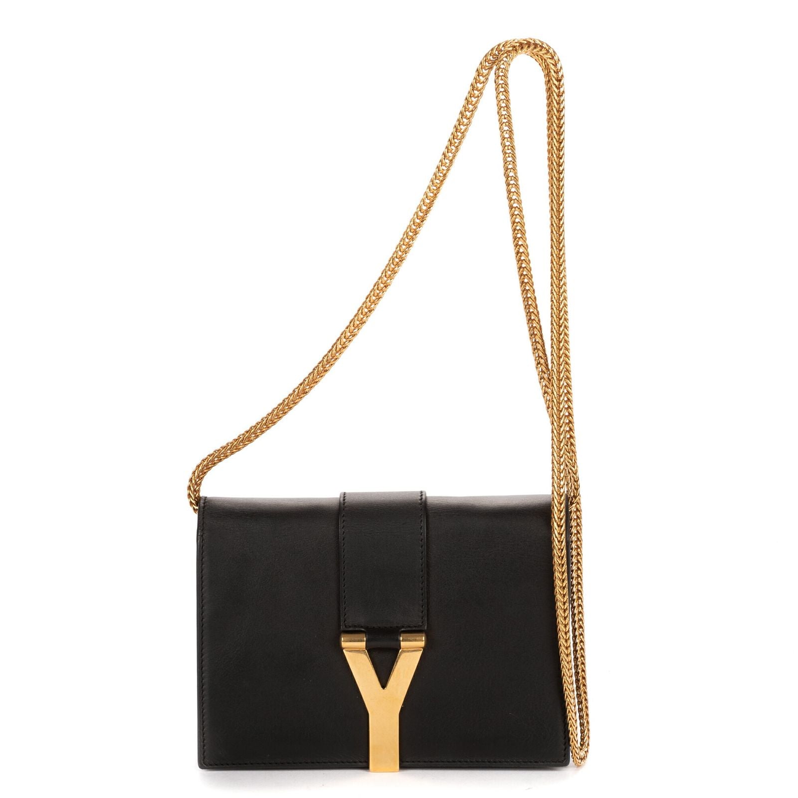 Saint Laurent Small Camp Camera Crossbody Black Smooth Calfskin