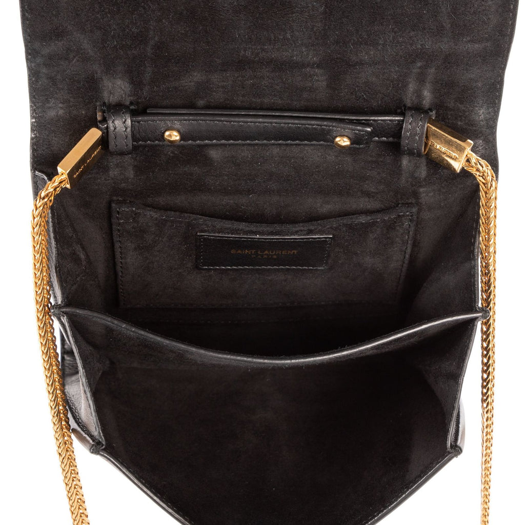 Saint Laurent Small Camp Camera Crossbody Black Smooth Calfskin — view 9