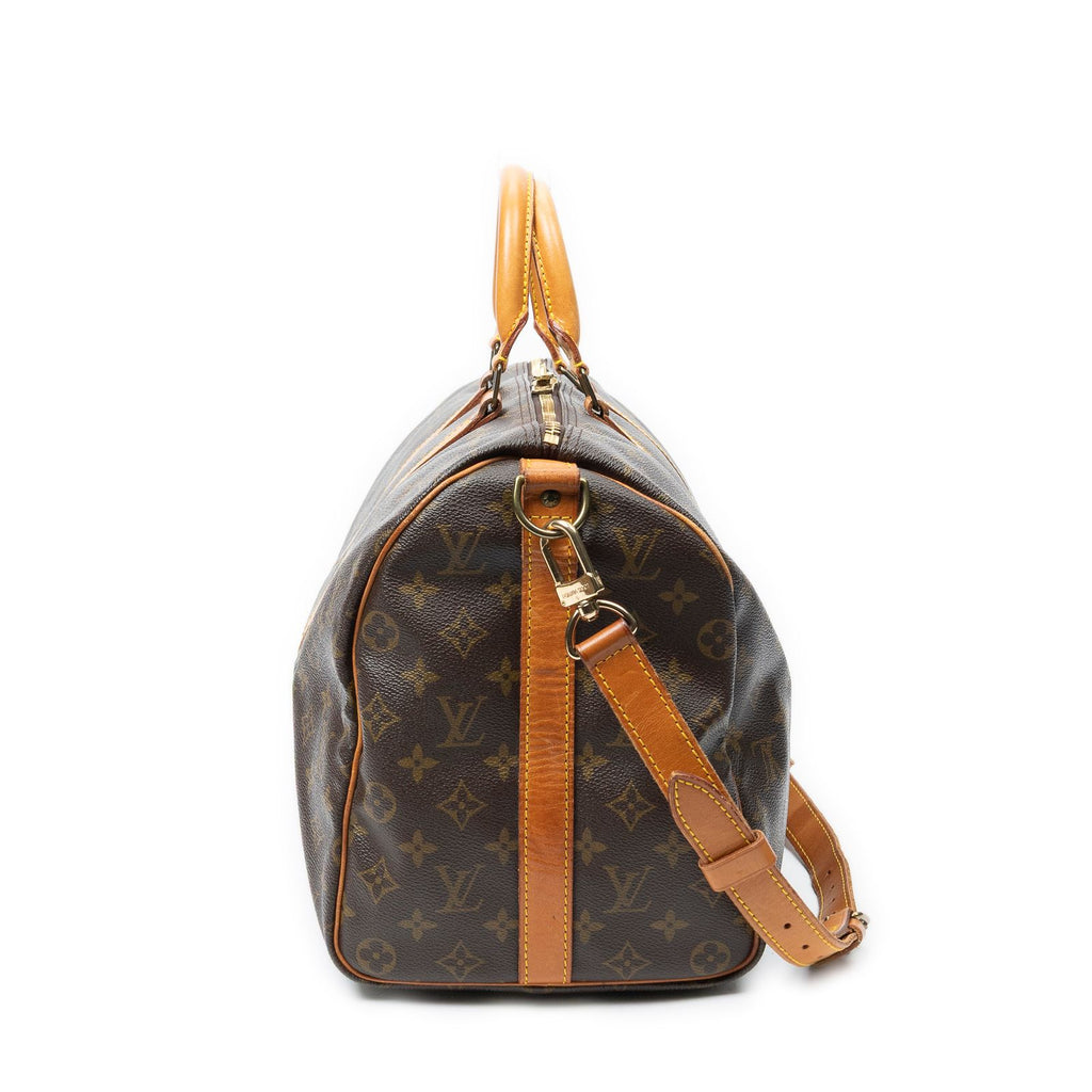 Louis Vuitton Keepall Bandouliere Brown Monogram Canvas — view 3