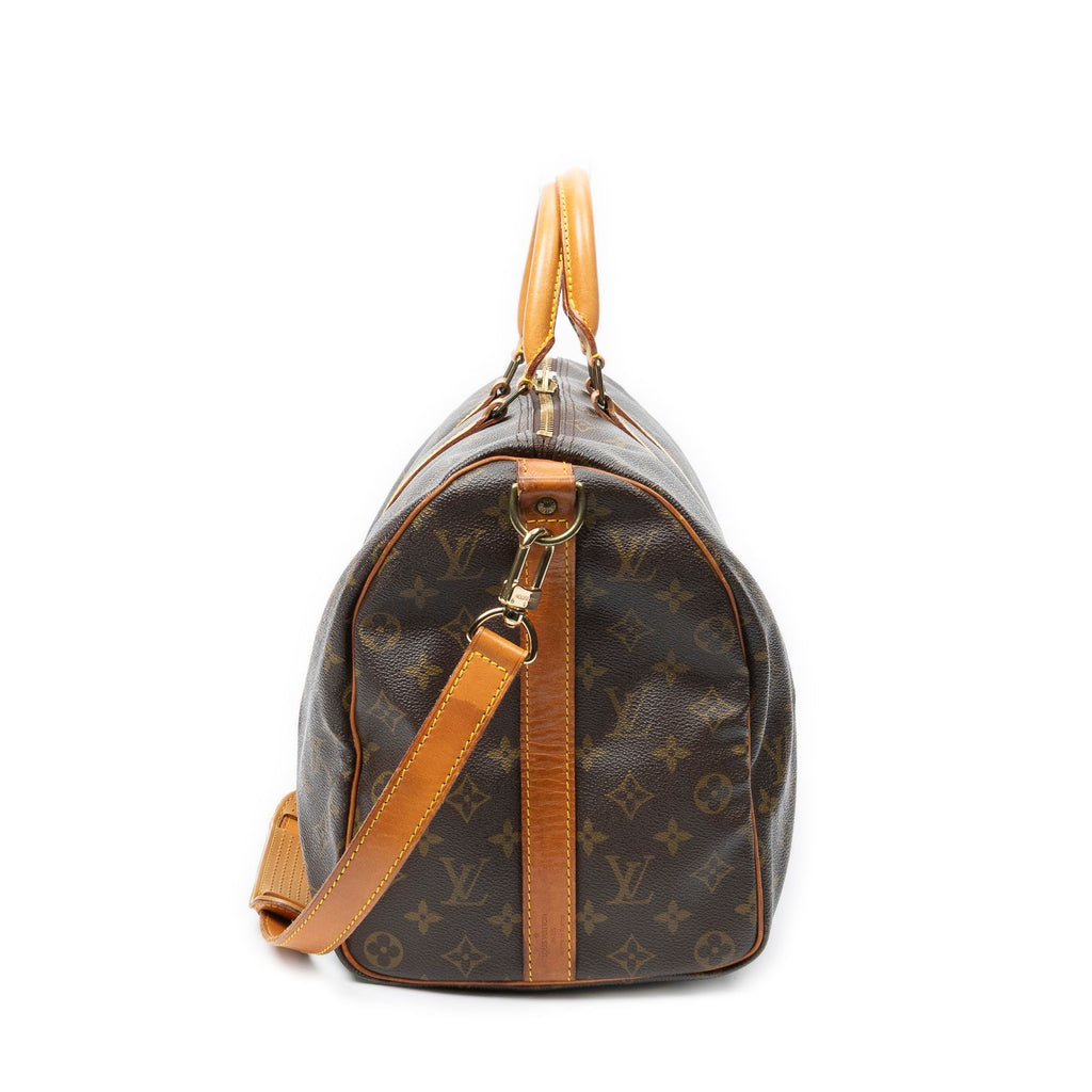 Louis Vuitton Keepall Bandouliere Brown Monogram Canvas — view 4